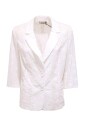 veste-en-coton-perforee-manches-3-4