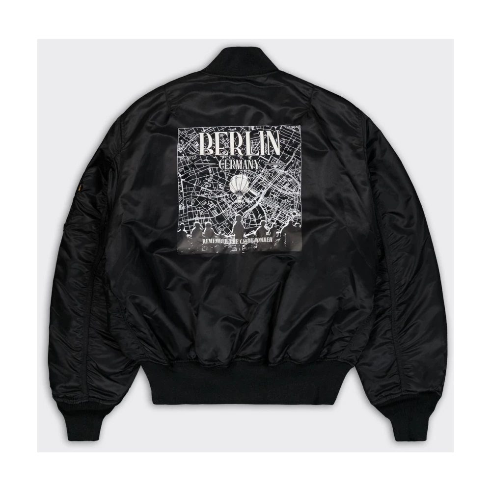 alpha industries Berlin Candy Nero Bomber Jas Black Heren