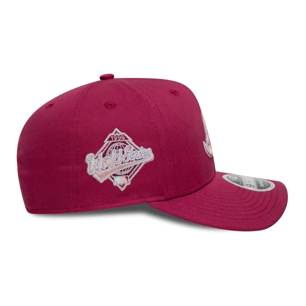 new era Athlanta Granate Pet Red Heren