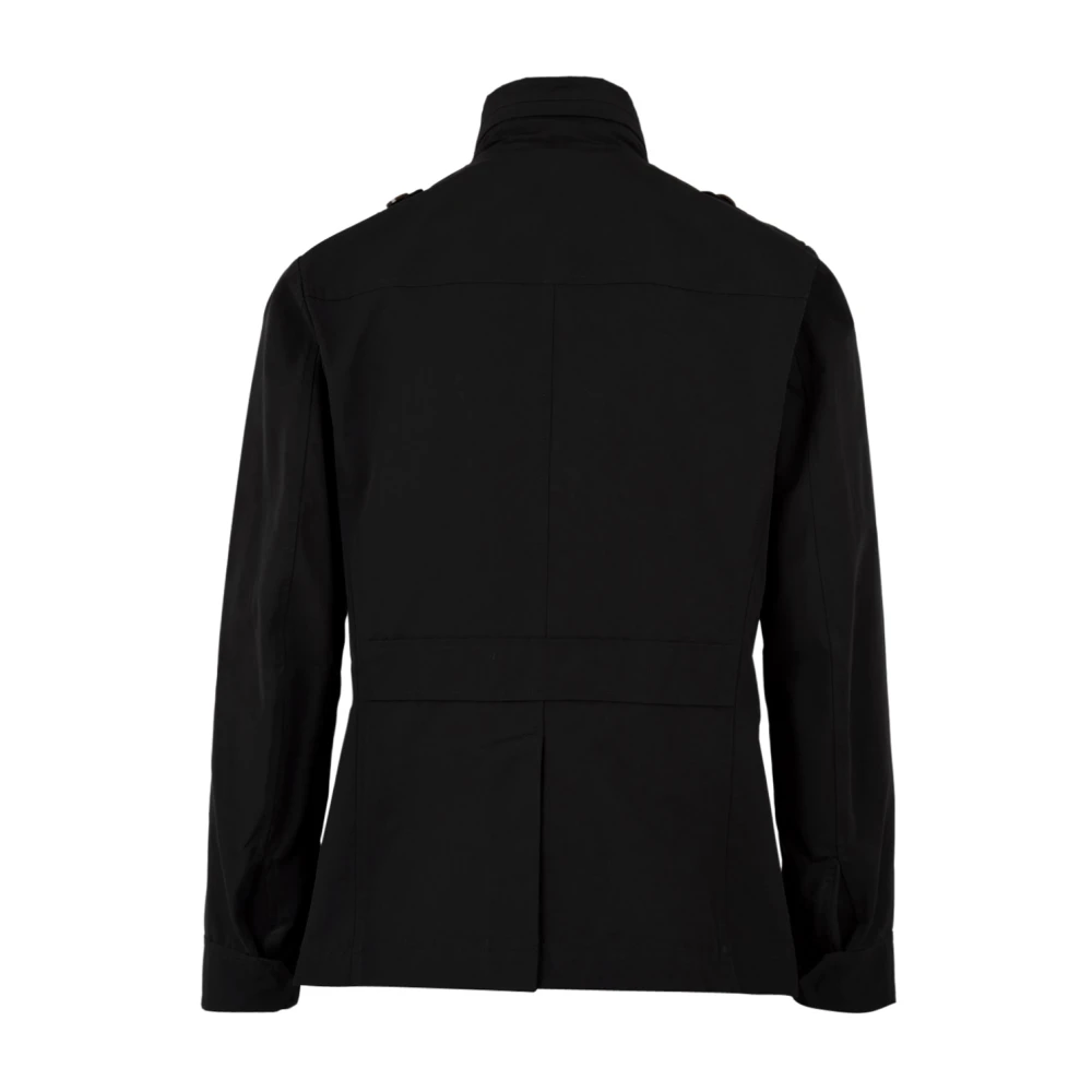 Moorer Blauwe Dubbel-Borst Jas Loyd Stijl Blue Heren