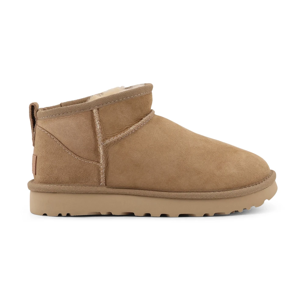 Ugg Winter Boots, Female, 5 Uk, Classic Ultra Mini Beige