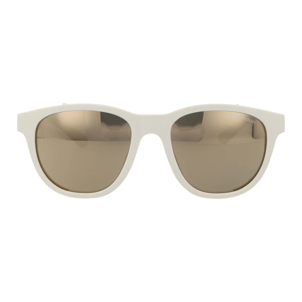 Emporio Armani Men's White Stylish Sunglasses - Sunglasses - 56 Mm - Accessories