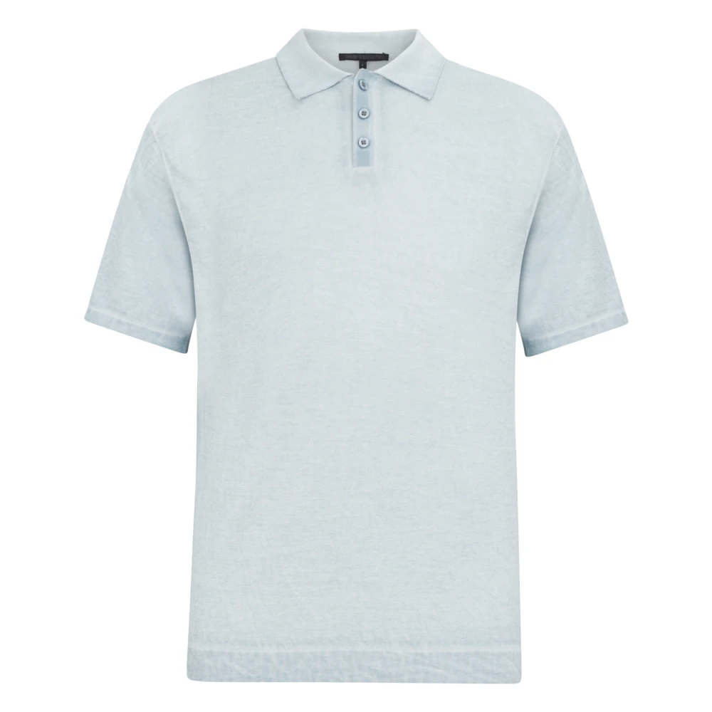 drykorn Heren Polo Shirt Lichtblauw Blue Heren