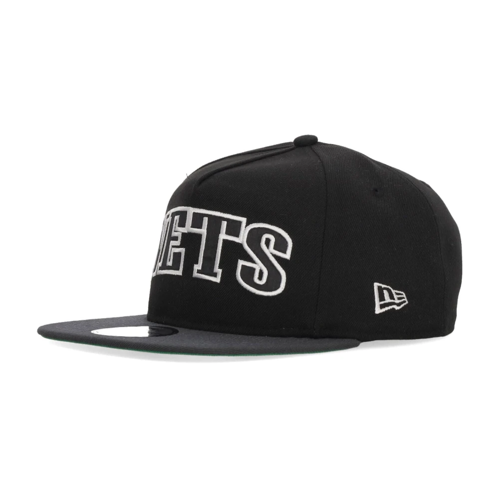 New Era Brooklyn Nets Flat Skärm Keps Svart Black, Unisex