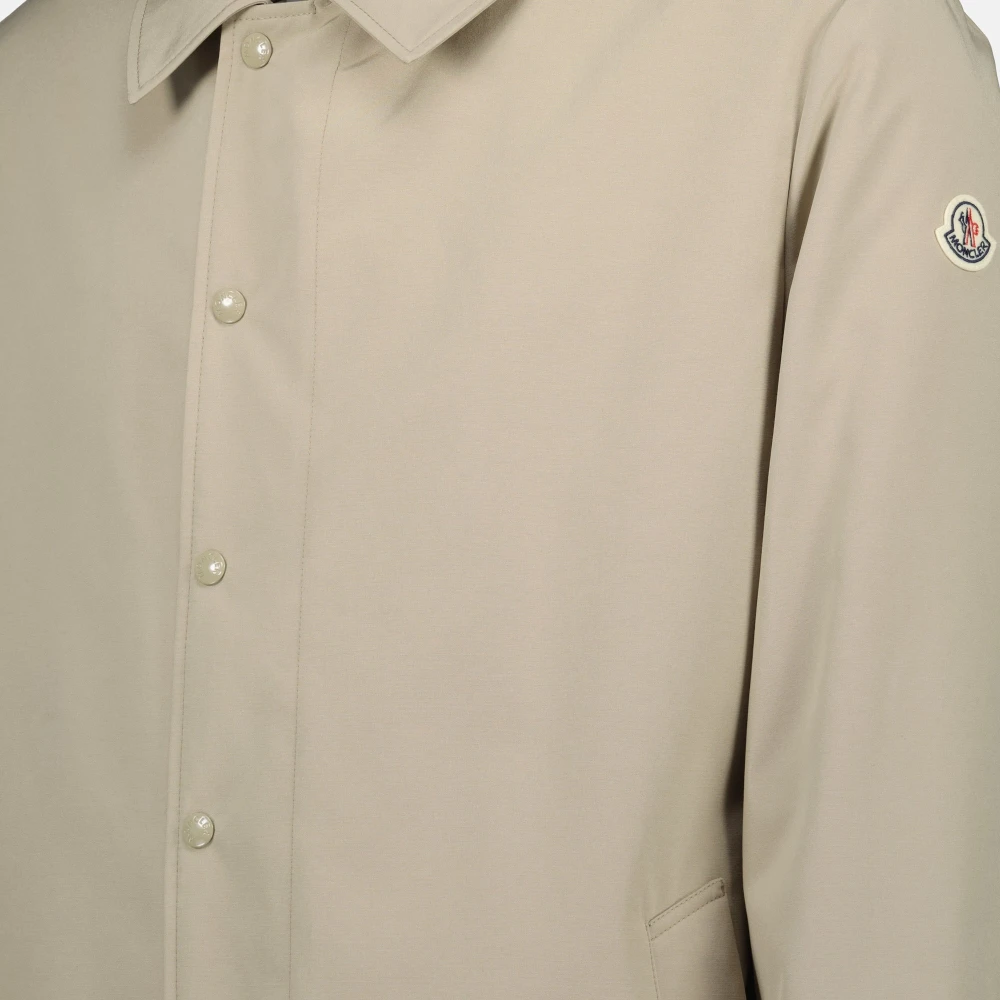 Moncler Lange Spiegeljas Lente-Zomer 2025 Beige Heren