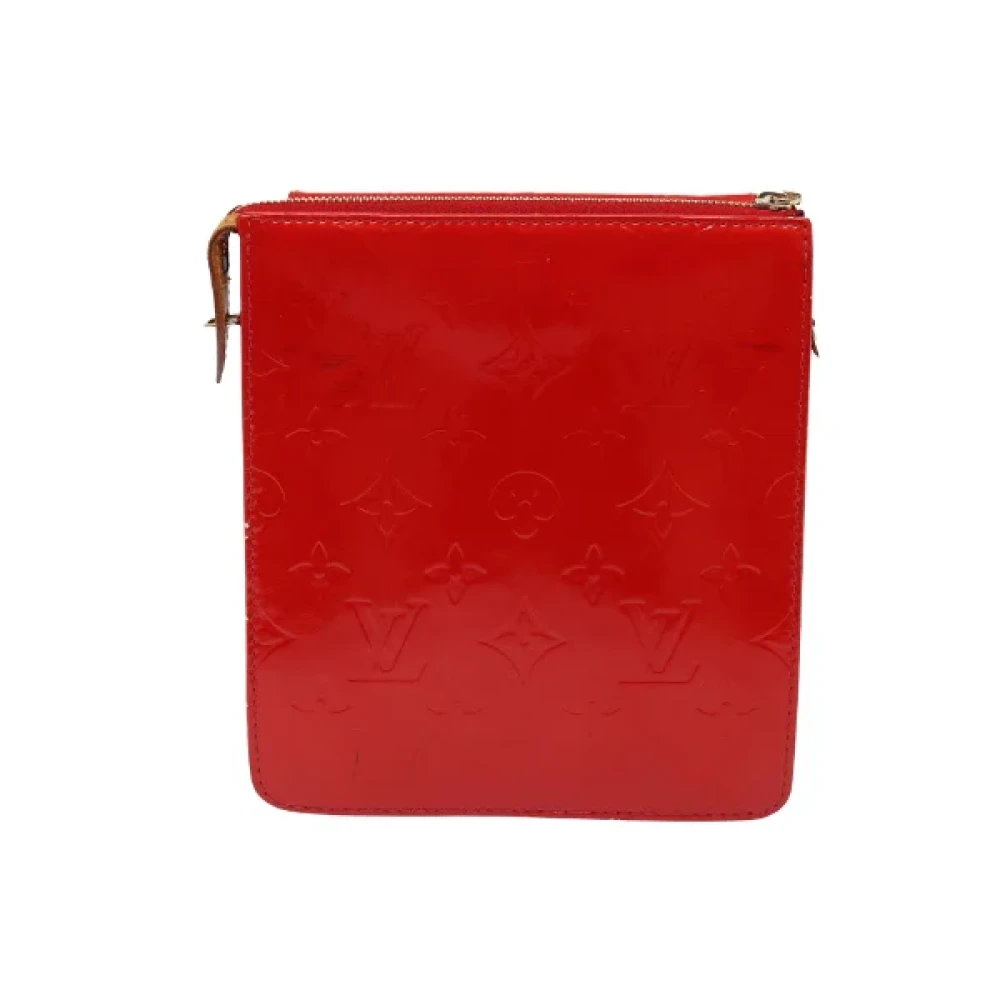 Louis Vuitton Vintage Pre-owned Leather louis-vuitton-bags Red Dames