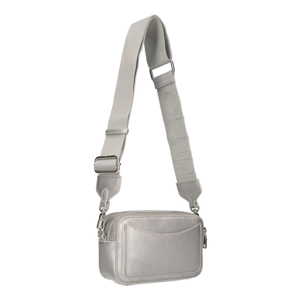 Liu Jo Glanzend Effect Elegante Synthetisch Leren Tas Beige Dames