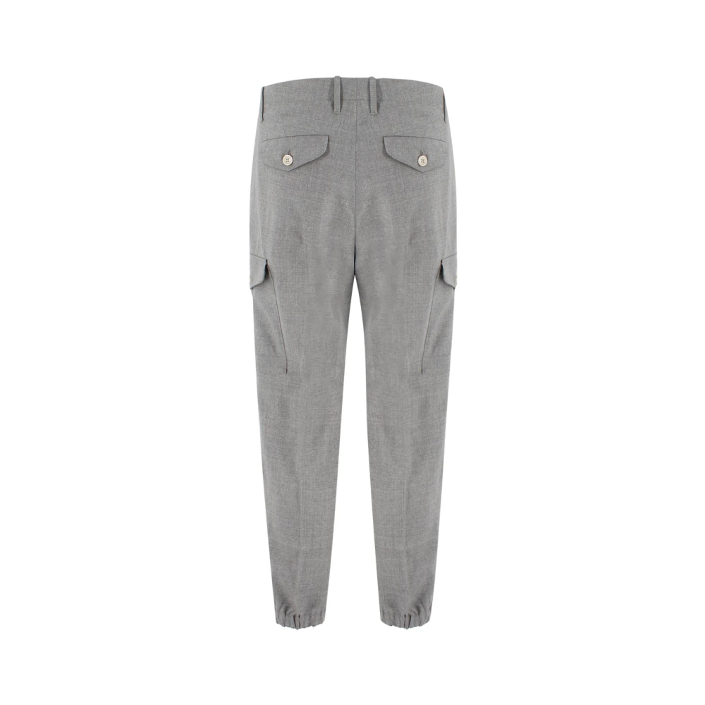 BRUNELLO CUCINELLI Tapered Trousers Gray Heren