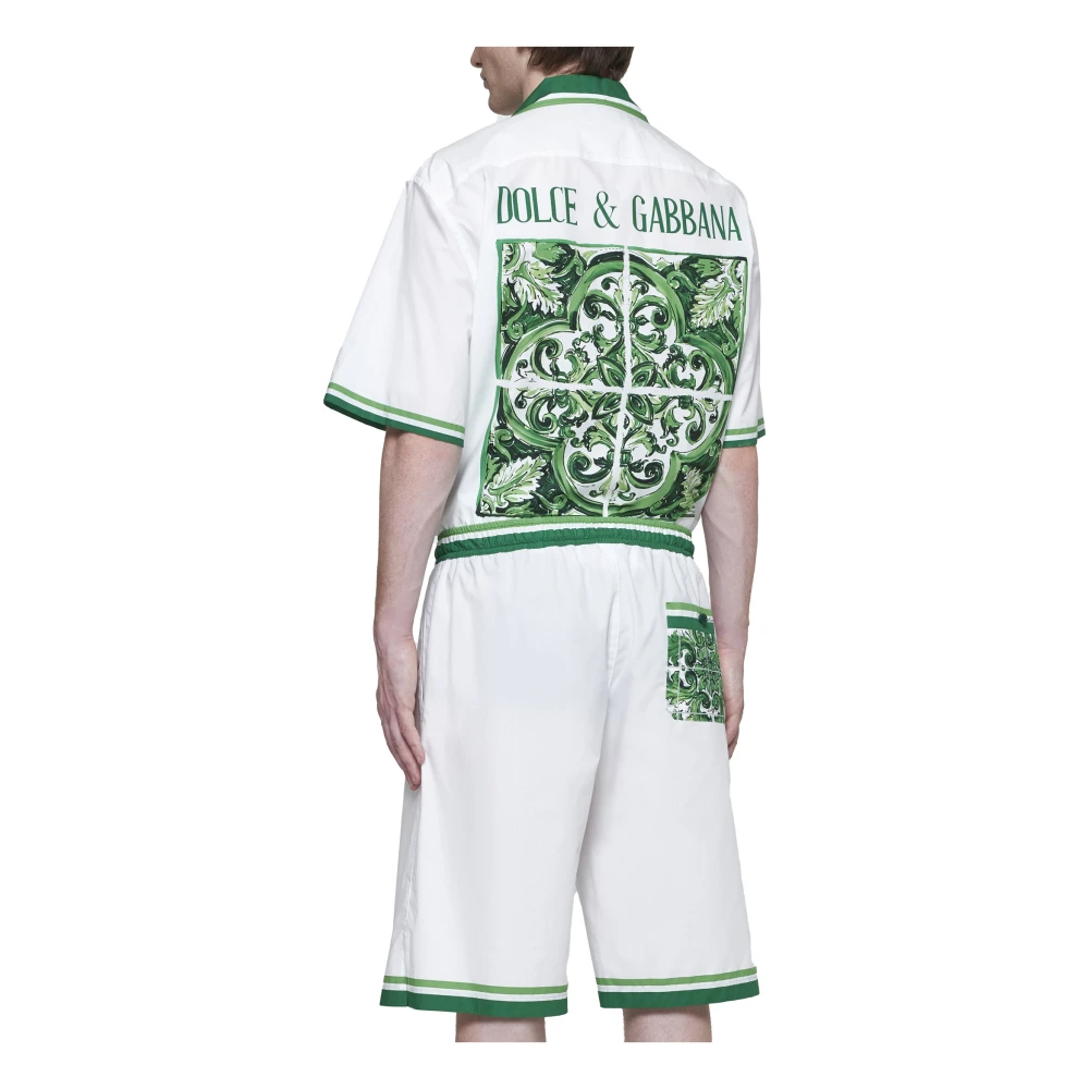 Dolce & Gabbana Stijlvolle Shorts White Heren
