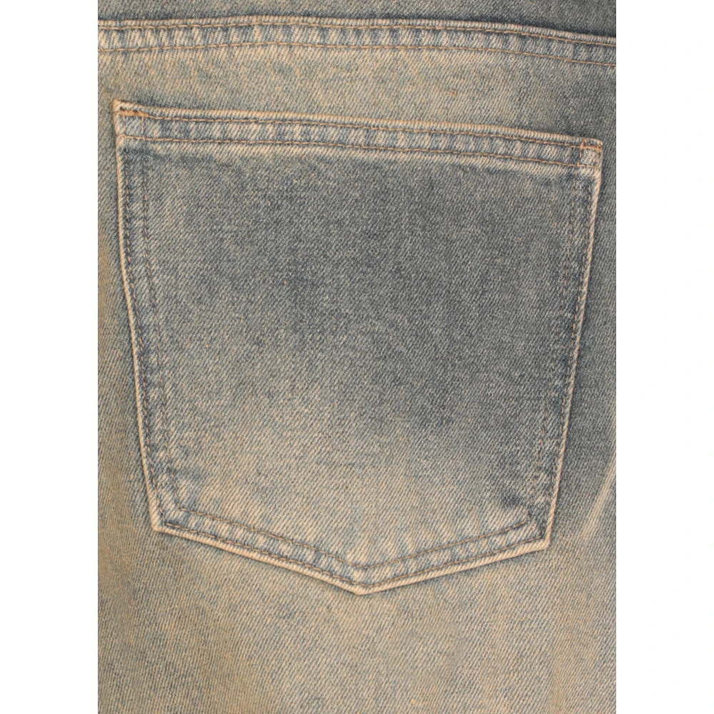 Who Decides War Lichtblauwe Vintage Katoenen Jeans Blue Heren