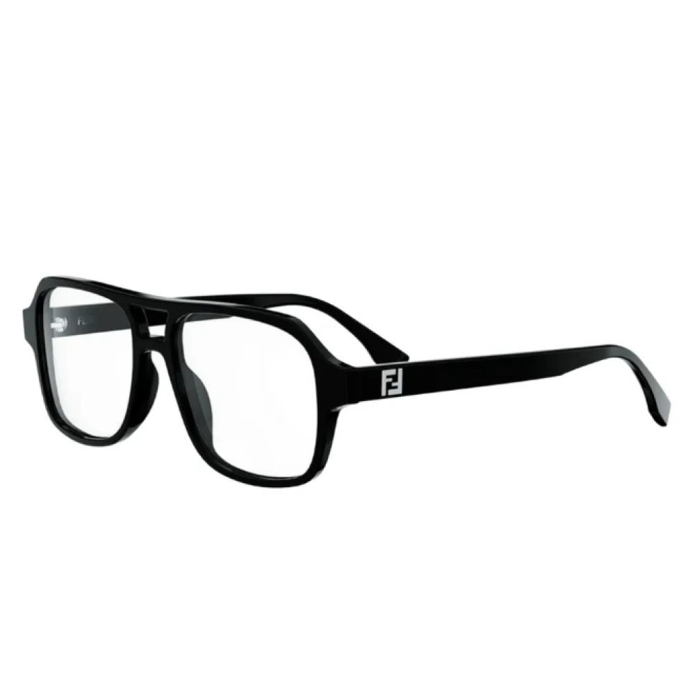 Fendi Men's Black Glasses, 54 Mm, Ff Squared