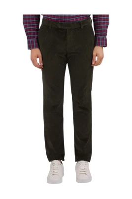 Stretch Cotton Corduroy Pants