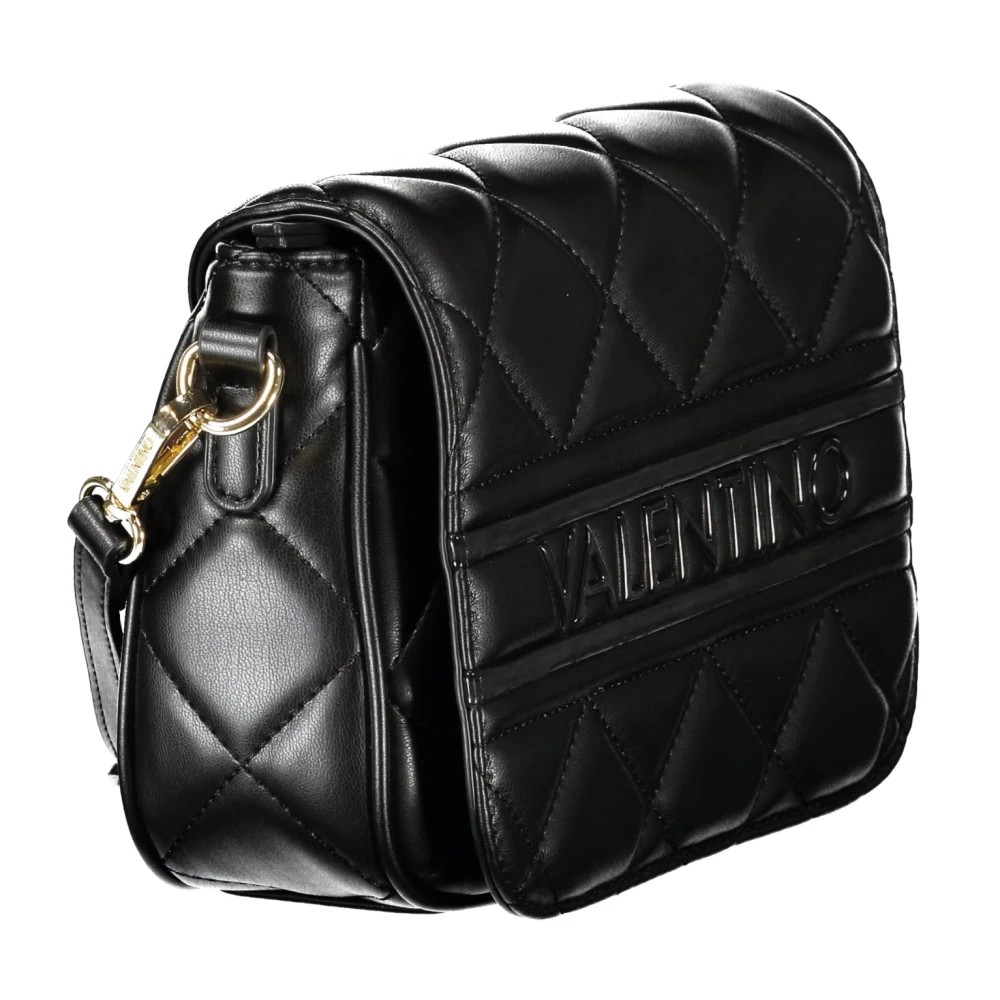 Valentino by Mario Valentino Zwarte Schoudertas met Verstelbare Band Black Dames