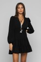mini-robe-a-col-en-v-avec-cordons-et-pompons