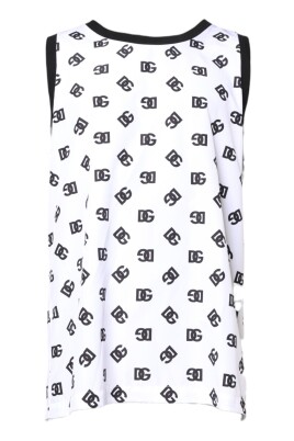 white-sleeveless-dg-logo-t-shirt