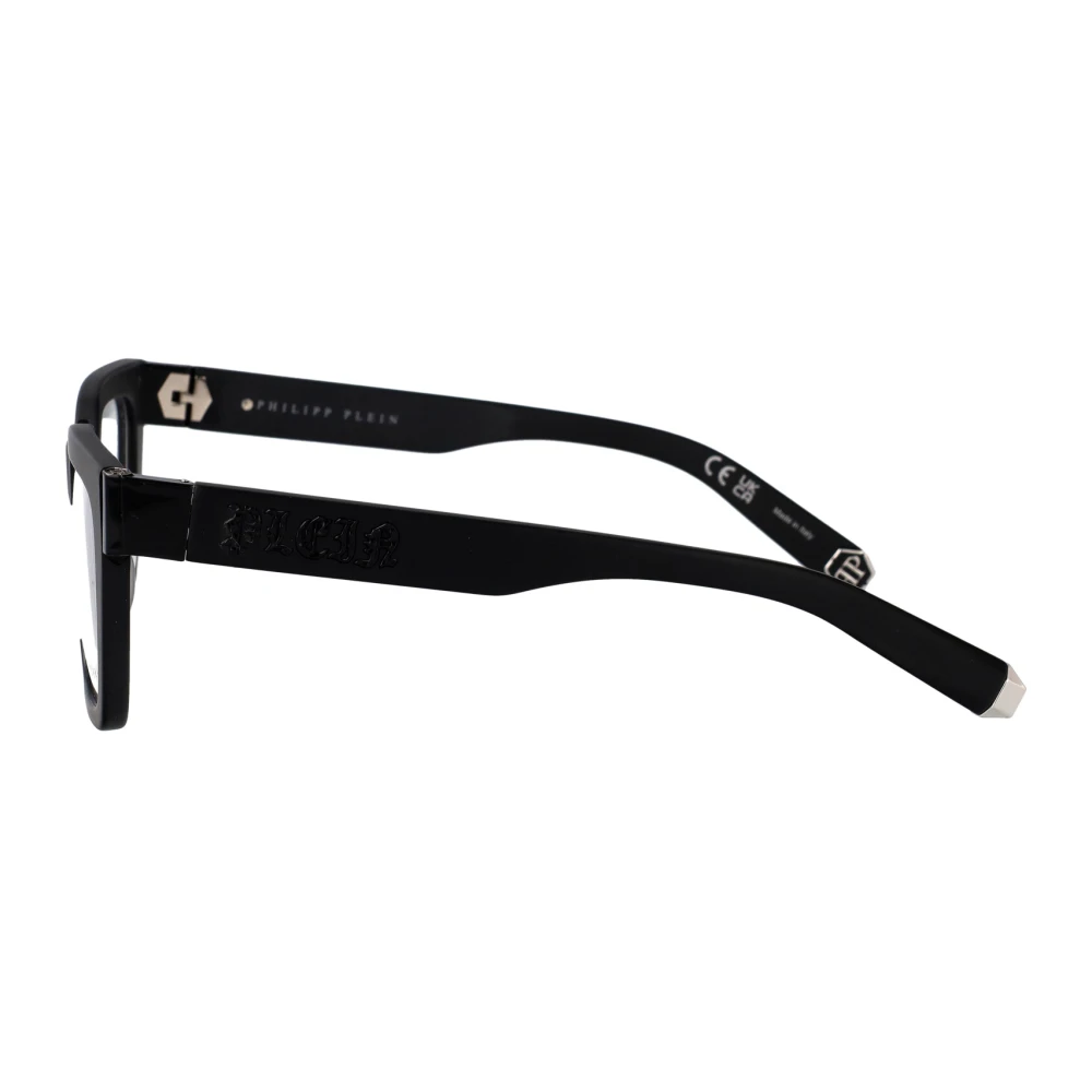 Philipp Plein Stijlvolle Optische Bril Vpp112M Black Heren