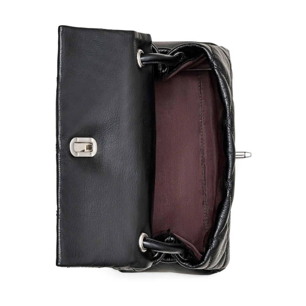 Marc Jacobs Zwarte Dubbele Schoudertas Black Dames