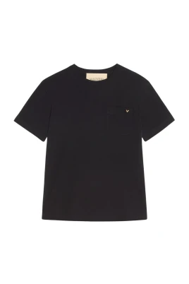 Bomullst-shirt med Vgold