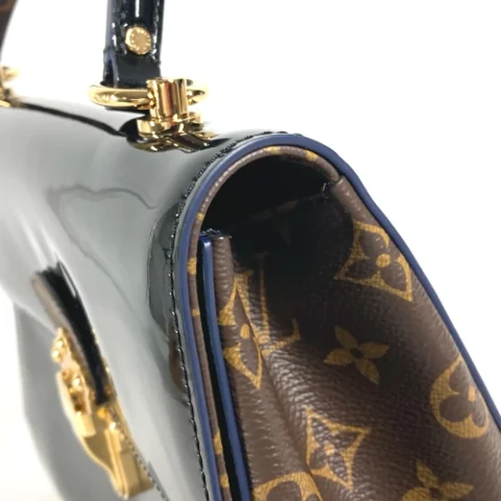 Louis Vuitton Vintage Pre-owned Cotton louis-vuitton-bags Black Dames