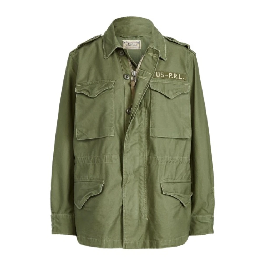 Polo Ralph Lauren Field Jacket voor Outdoor Avonturen Green Dames