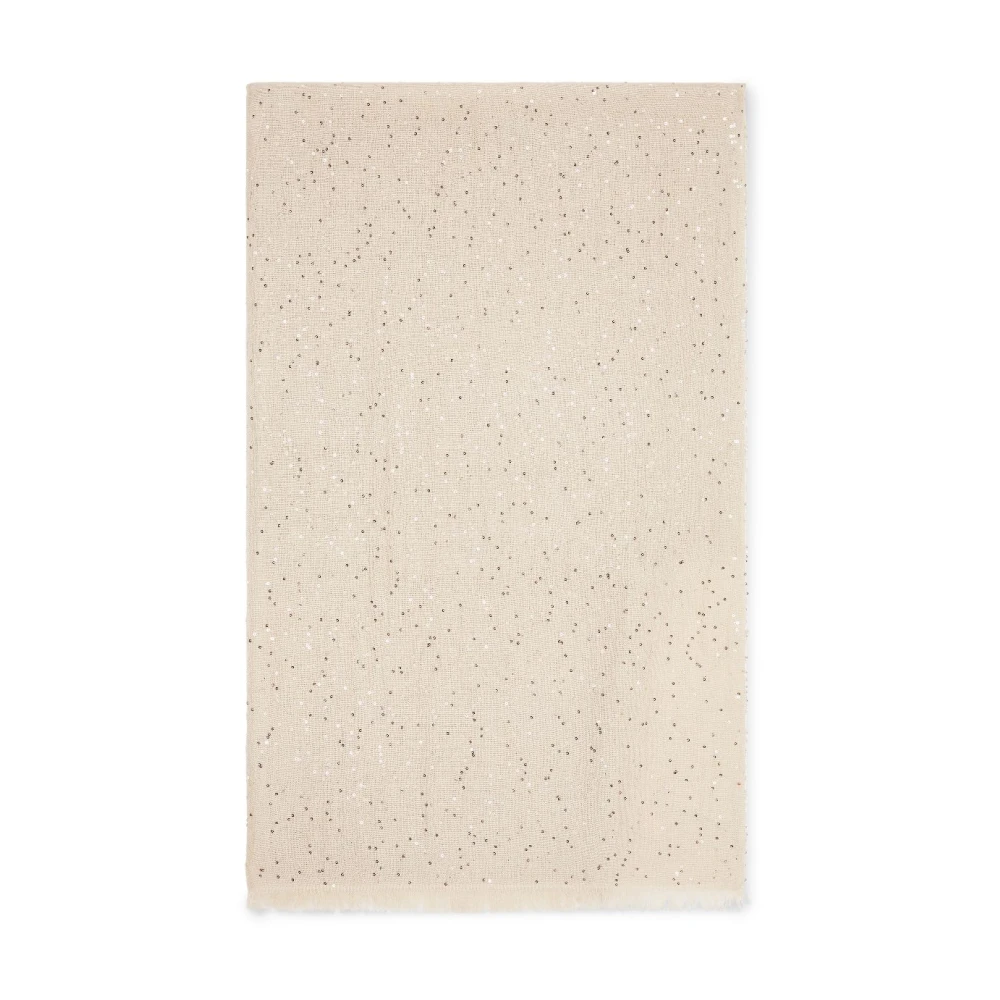 BRUNELLO CUCINELLI Beige Sjaal Collectie Beige Dames