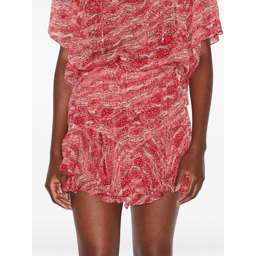 Isabel Marant Étoile Rode shorts voor moderne vrouwen Red Dames