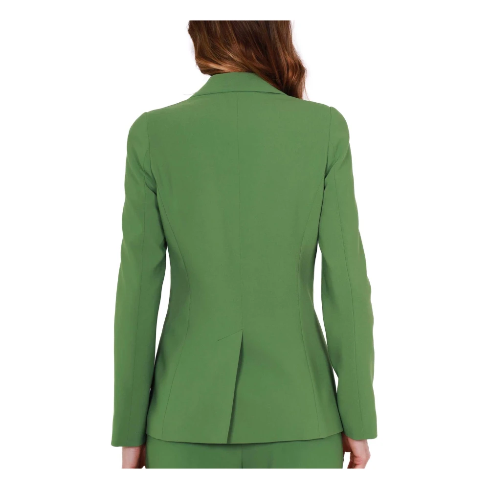 Pennyblack Groene Cady Stretch Blazer Jas Green Dames