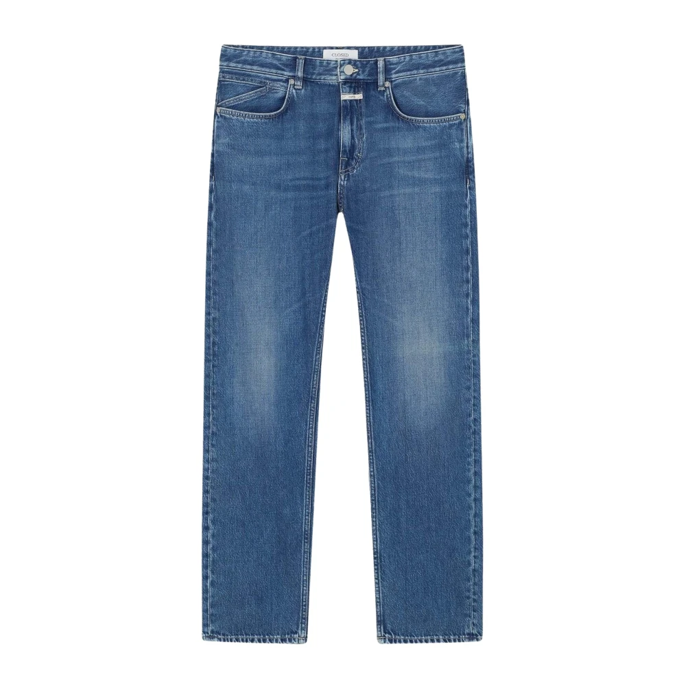 Closed Blue Straight Jeans - Male - Slim Fit Jeans - W30 - Jeans