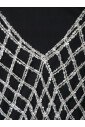 robe-courte-argentee-en-maille-crochetee