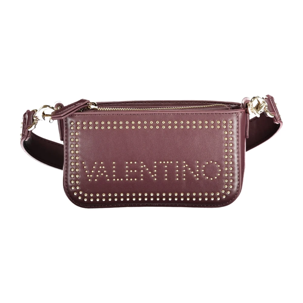Valentino by Mario Valentino Rode Schoudertas met Afneembare Band Red Dames