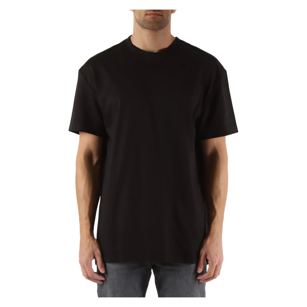 Calvin Klein Jeans Oversize Katoenen T-shirt Black Heren