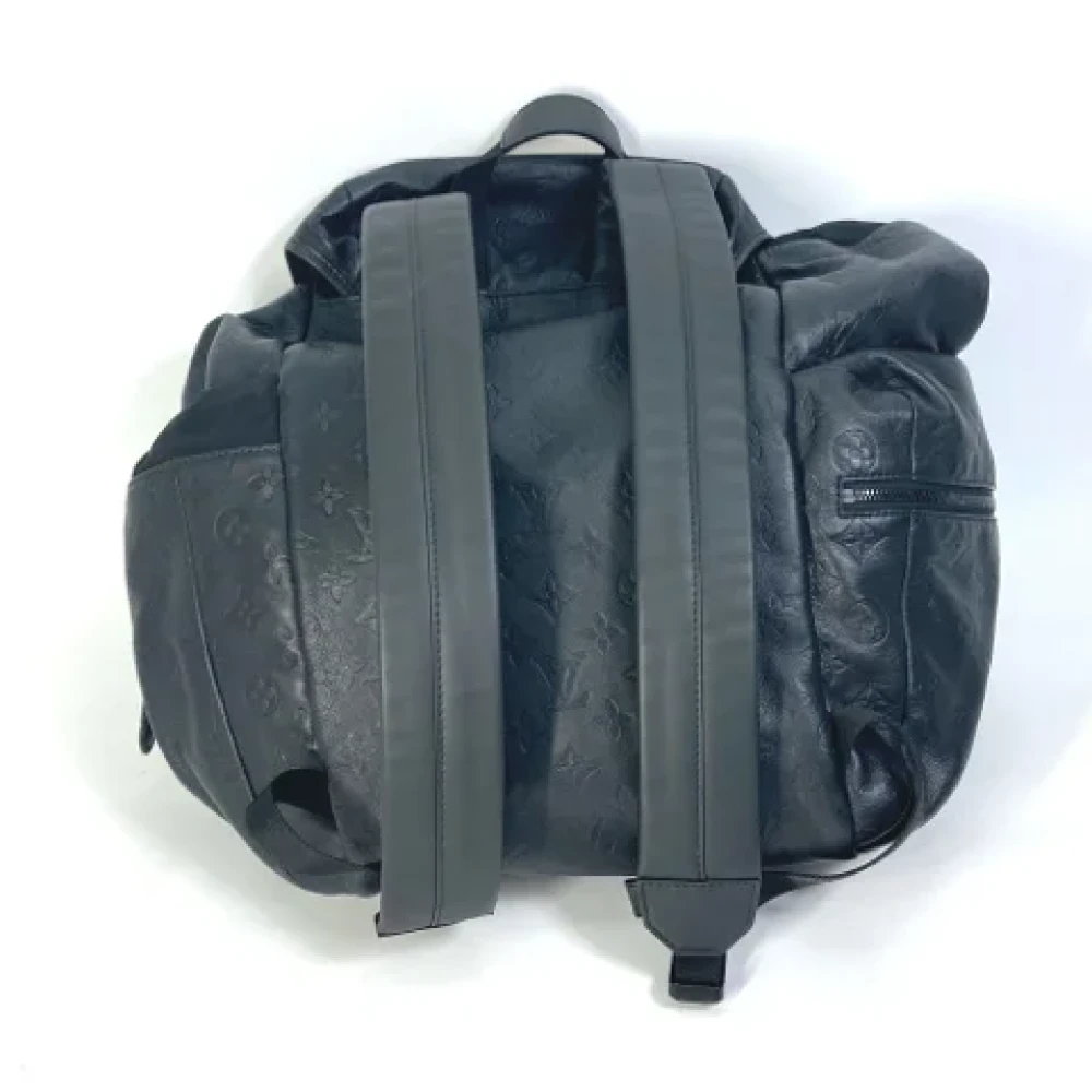 Louis Vuitton Vintage Pre-owned Leather shoulder-bags Black Dames