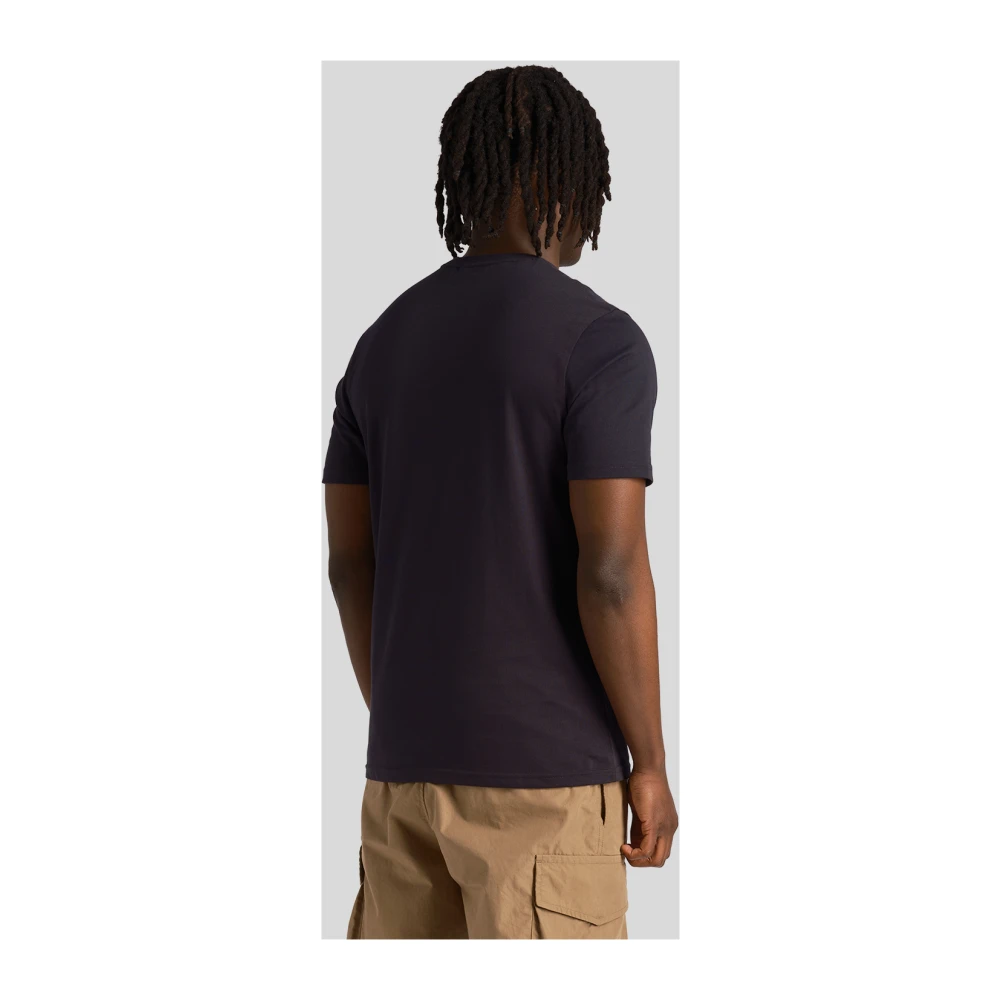 Lyle & Scott T-Shirts Blue Heren