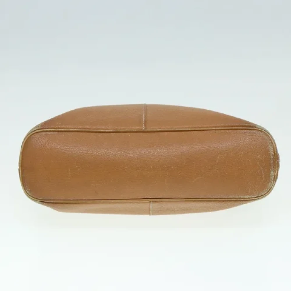 Burberry Vintage Pre-owned Leather handbags Brown Dames