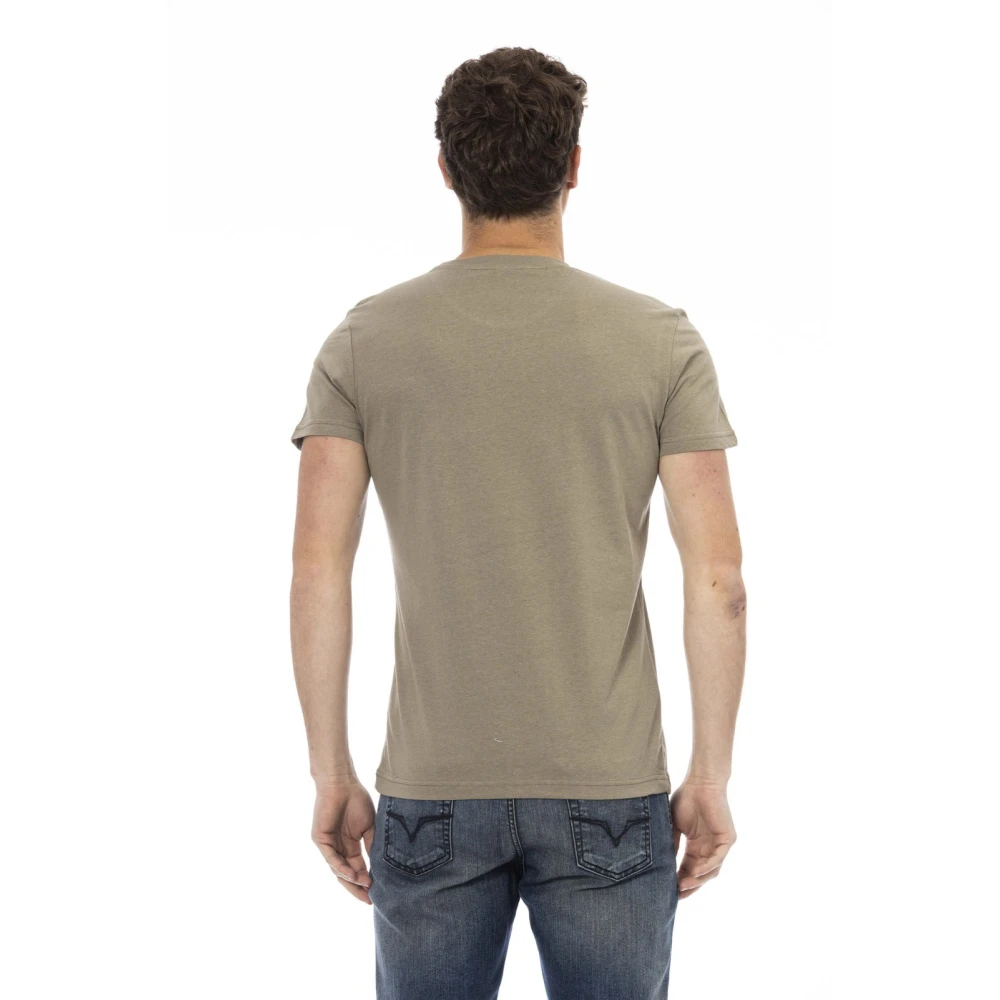 Trussardi Korte Mouw Ronde Hals T-shirt Green Heren