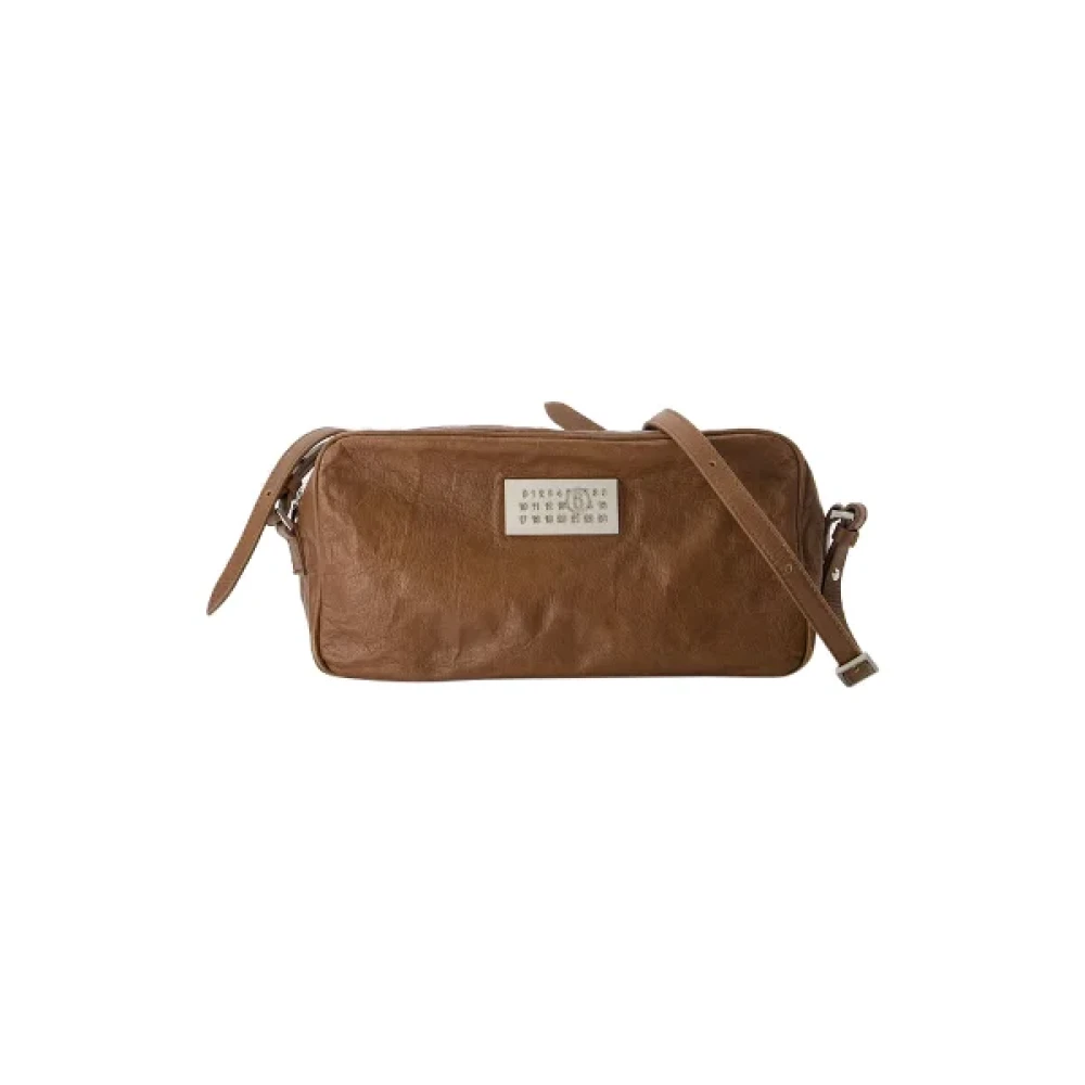 Maison Margiela Leather shoulder-bags Brown Dames