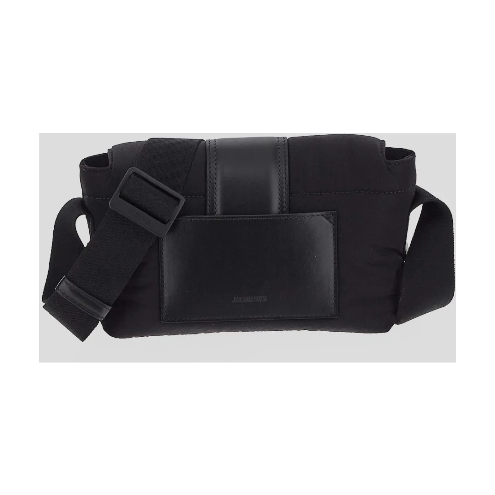 Jacquemus Nylon Messenger Tas voor Kinderen Black Heren