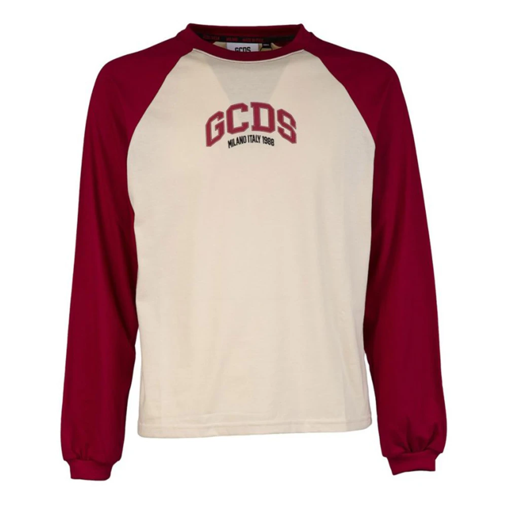 Gcds 09 Mix Logo Lange Mouwen T-Shirt Multicolor Heren