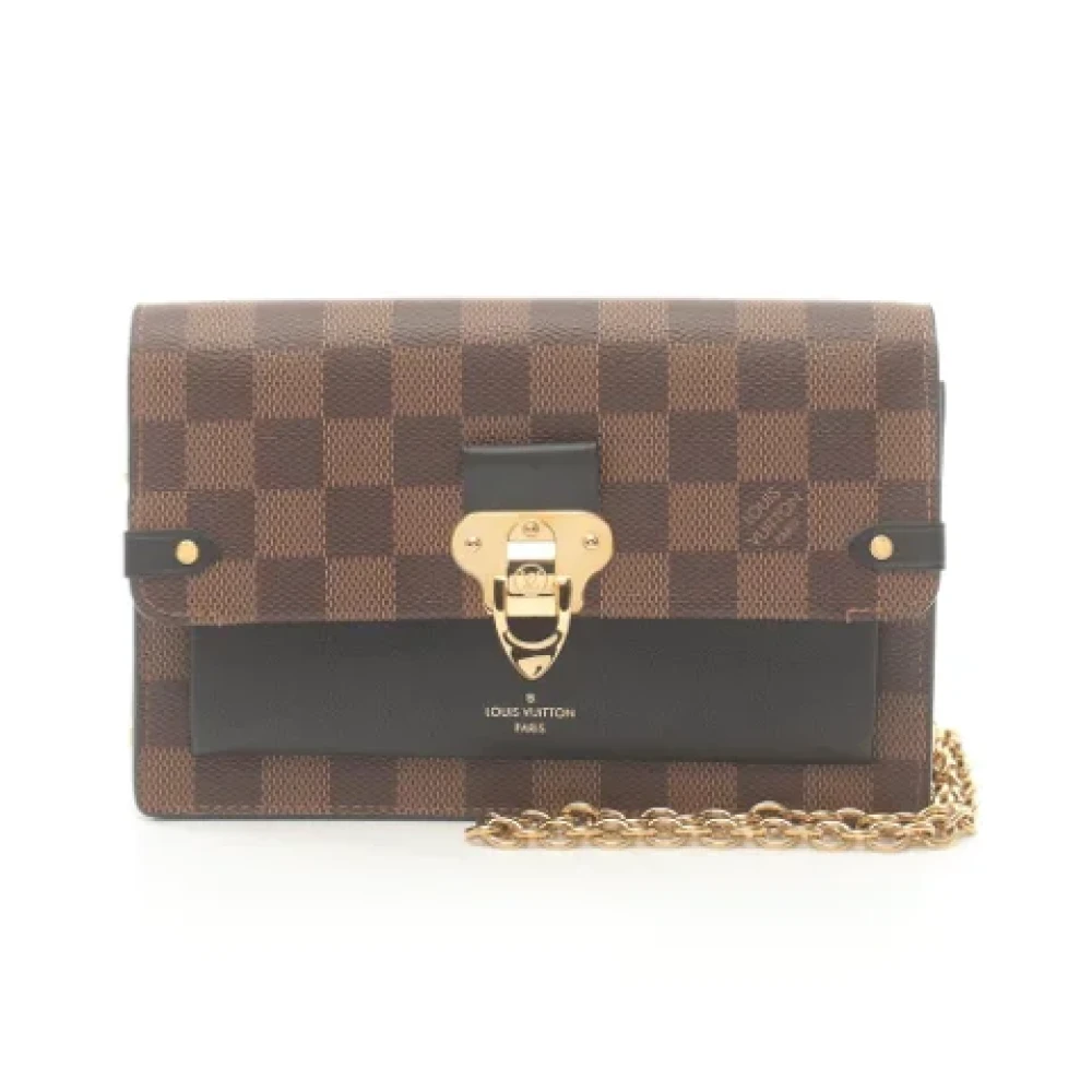 Louis Vuitton Vintage Pre-owned Canvas wallets Brown Dames