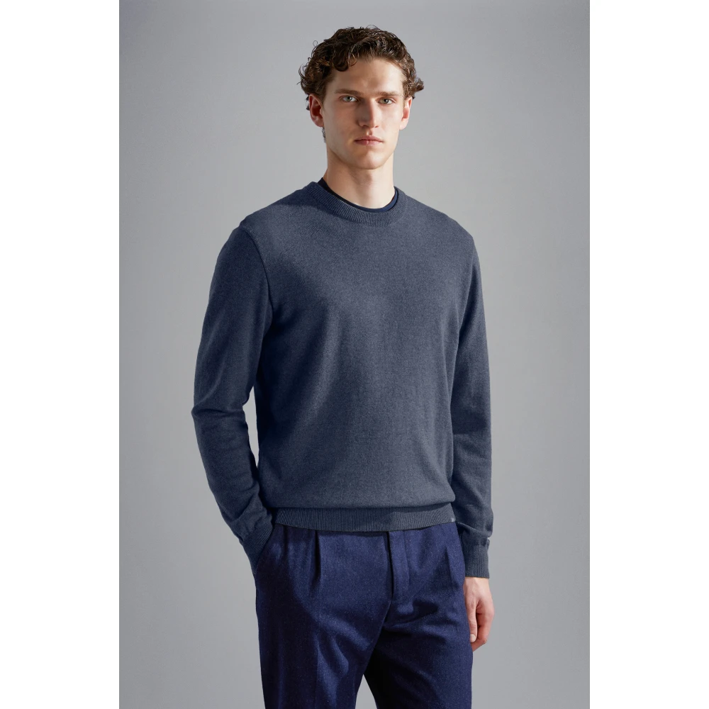 PAUL & SHARK Trendy Sweater Selection Blue Heren