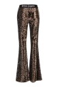 logo-tape-sequins-flare-trousers