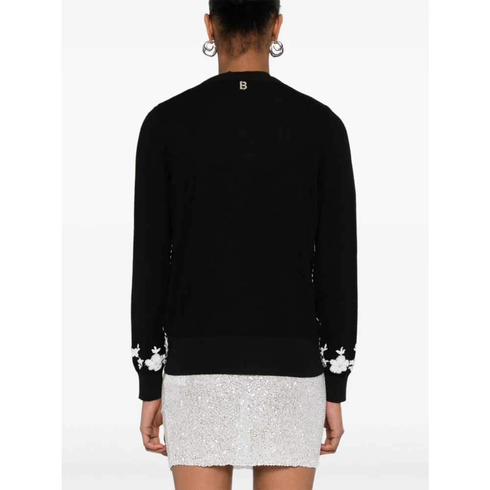 Blugirl Zwart en witte trui Black Dames