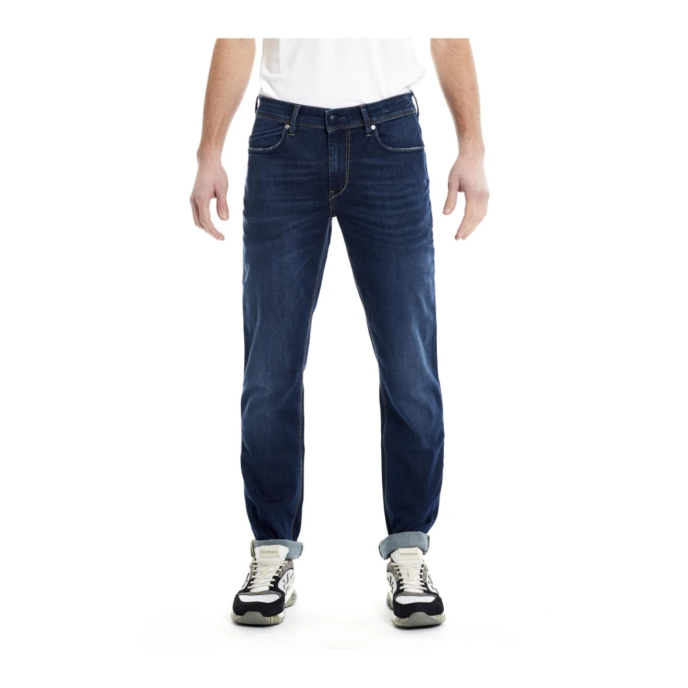 Re-Hash Heren Rubens-Z Broek Blue Heren