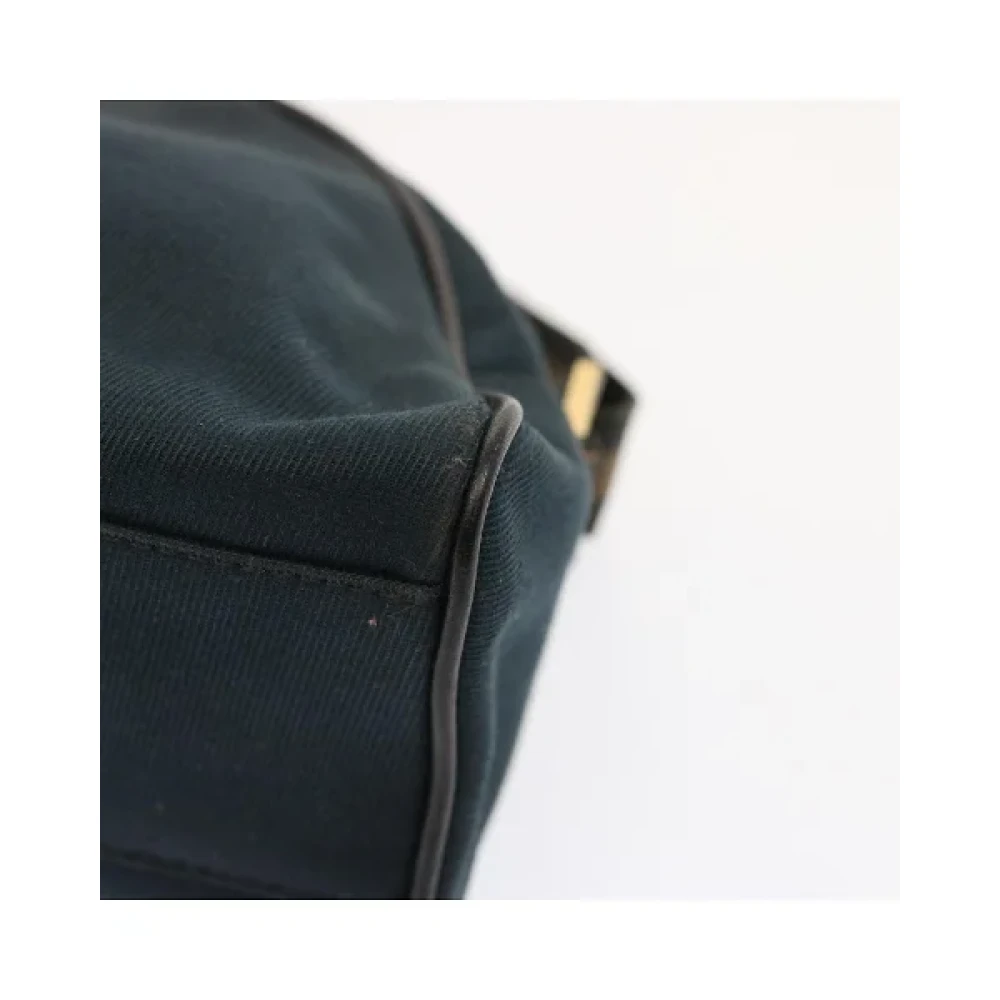 Gucci Vintage Pre-owned Canvas gucci-bags Blue Dames