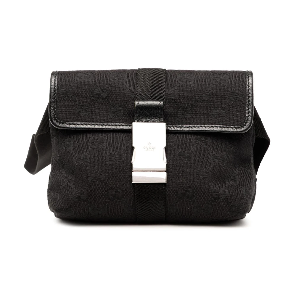 Gucci Vintage Unisex Nero Pre-Owned, Taglia Unica, Used,