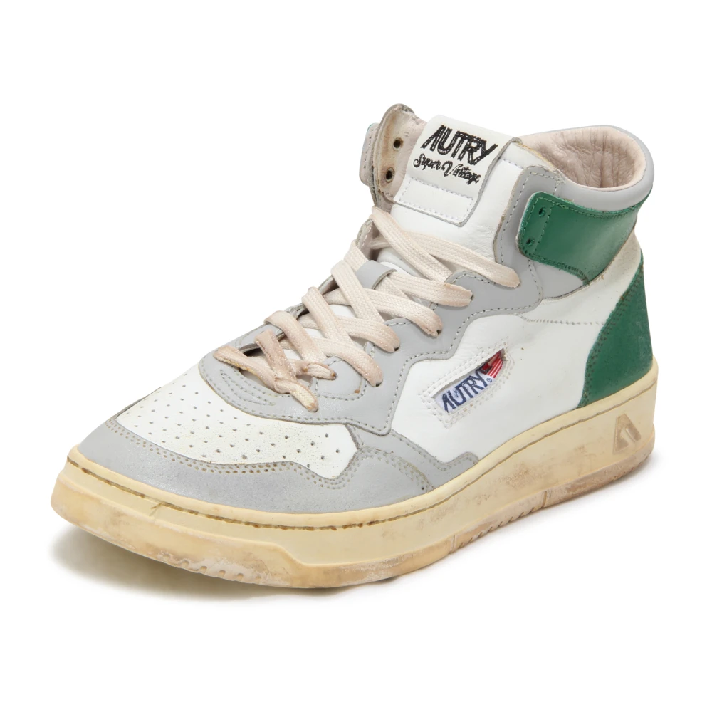 Autry Super Vintage Mid Schoenen Heren Schoenen Veelkleurig Multicolor