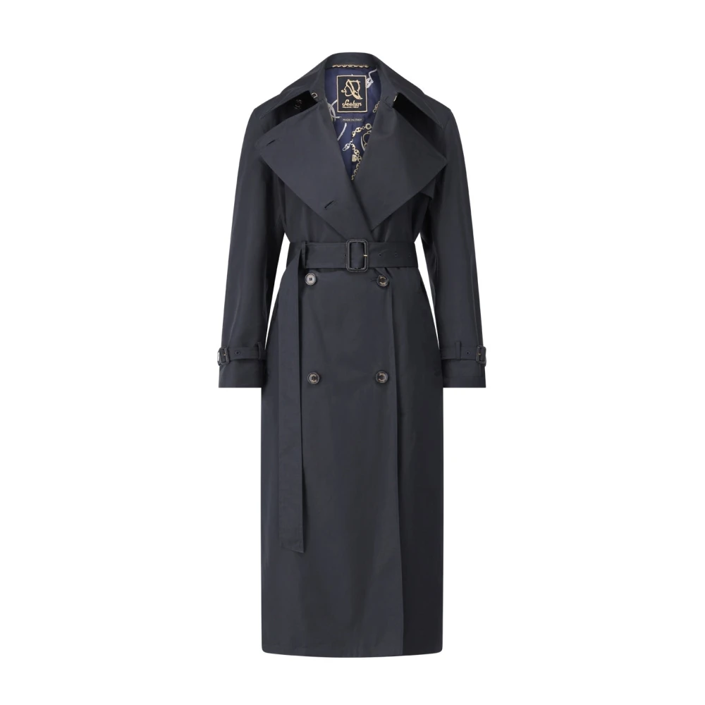 Sealup Lange Trenchcoat Persefone Black Dames