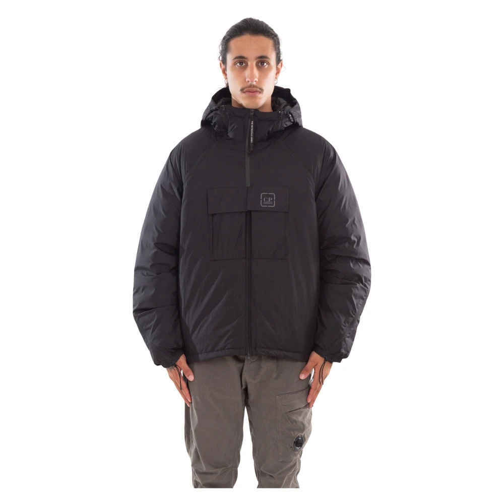 C.P. Company Bloom Dons Hoodie Jas Black Heren