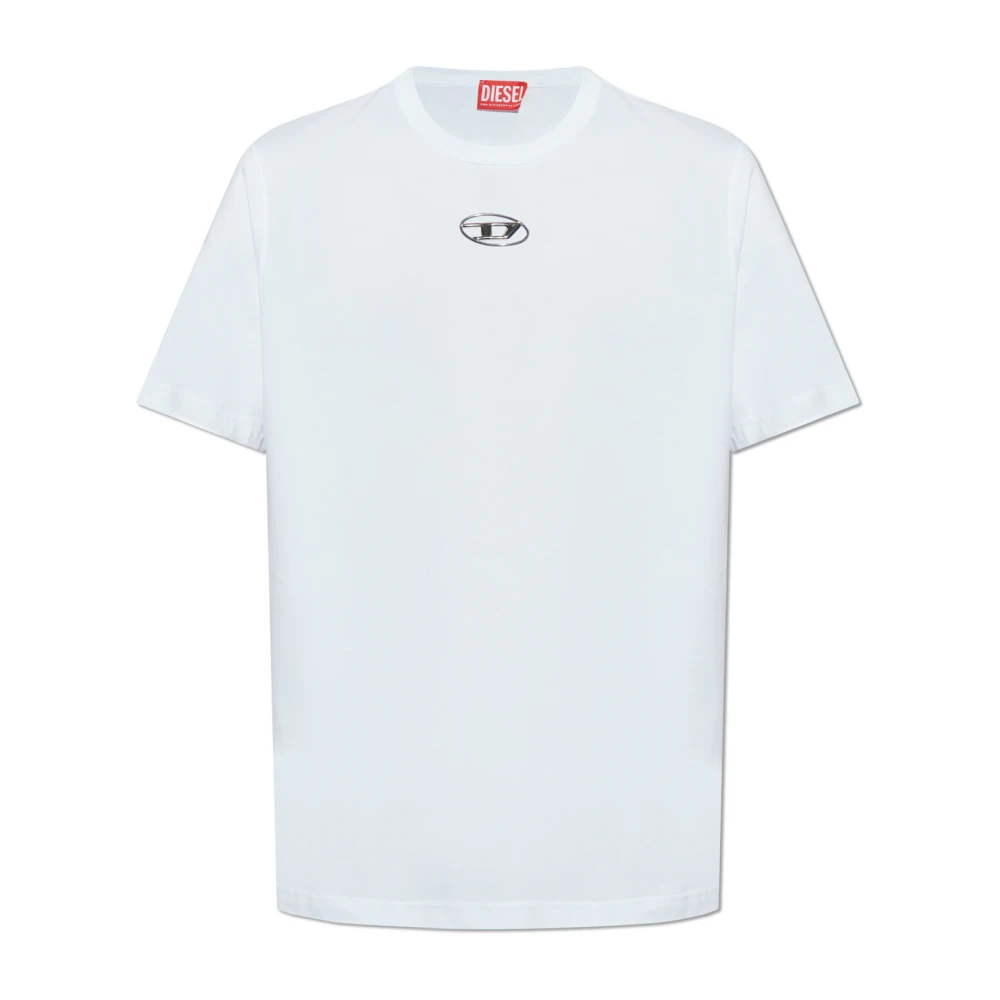 Diesel Uomo Bianco Top, S, New,