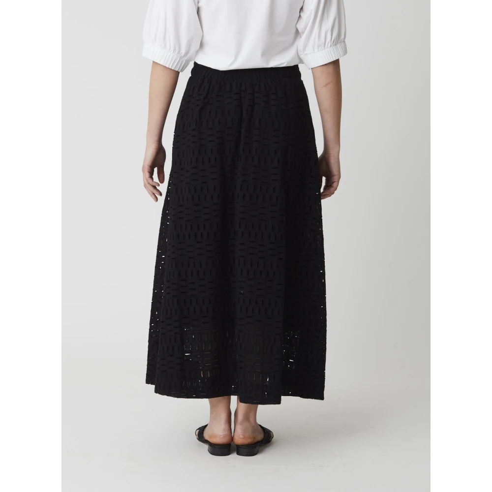 Alpha Studio Jersey Rok Black Dames